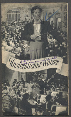 UNSTERBLICHER WALZER / NESMRTELNÝ VALČÍK. - 1939.
