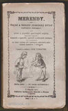 MERENDY. Hojně a bohatě zásobený sklad rozličných deklamací. Upravil a sestavil Ufik Vomastek. Sbírka šestá. - 1875.