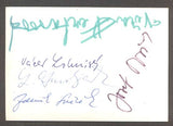 JÁCHYME, HOĎ HO DO STROJE! - podpisy Josef Dvořák, Zdeněk Svěrák, Věra Ferbasová, Ladislav Smoljak, Václav Lohniský. 1974.