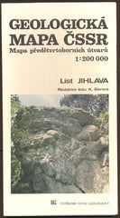 GEOLOGICKÁ MAPA ČSSR - LIST JIHLAVA. - 1990.