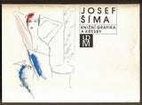 JOSEF ŠÍMA KNIŽNÍ GRAFIKA A KRESBY. - 1985.