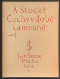 STOCKÝ, ALBÍN: ČECHY V DOBĚ KAMENNÉ. - 1924.