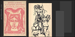 KNIHA O RODU A UTRPENÍ SVATÉHO KNÍŽETE VÁCLAVA. - 1939. Pourova edice.