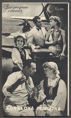 KORÁLOVÁ PRINCEZNA - 1937. Bio-program v obrazech, č. 599.