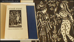 PÍSEŇ PÍSNÍ. Cyklus svatebních písní. Krecar, V.H. Brunner. - 1928.