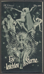 ES LEUCHTEN DIE STERNE / KDYŽ HVĚZDY SVÍTÍ. - Ill. Lichtspiel-Programm. Nr. 581. 1938.