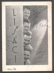 LIŠÁCI. - 1942.  LIŠÁCI. Antonín Pečenka, Josef Schmiedt, Josef Benda, Petr Kašpar. - vokální kvartet, 1942./1/