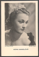 MANDLOVÁ, ADINA. - Foto Ströminger.