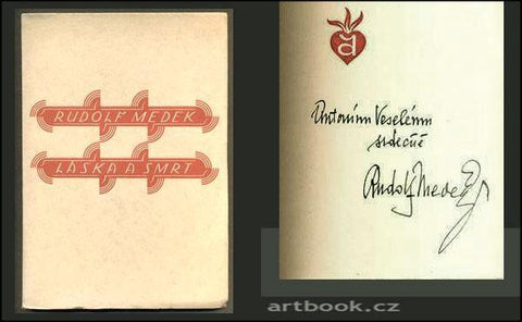 Klír - MEDEK; RUDOLF: LÁSKA A SMRT. - 1925.