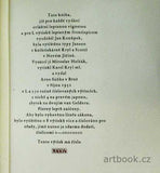 SÁŇKA, ARNO: ČESKÉ BIBLIOFILSKÉ TISKY. Díl III. (1926 - 1929). - 1931.