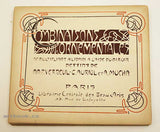 Alfons Mucha - COMBINAISONS ORNEMENTALES se Multipliant à l'Infini à l'Aide du Miroir. 1901.