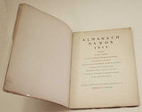 ALMANACH NA ROK 1914. - KUBISMUS, VÁCLAV ŠPÁLA, V. H. BRUNNER, JOSEF ČAPEK, KAREL ČAPEK.