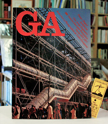 GA / Global Architecture 44. Yukio Futugawa. Centre Georges Pompidou.