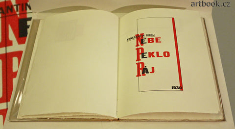 Teige - BIEBL, KONSTANTIN: NEBE PEKLO RÁJ. Editio Princeps sv. II. 1. vyd. 1930.