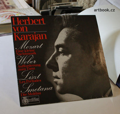 Herbert von Karajan ‎– Mozart / Weber / Liszt / Smetana.