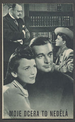 MOJE DCERA TO NEDĚLÁ. - Filmový program. 1940.