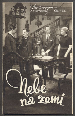 NEBE NA ZEMI. - 1935. Bio-program v obrazech, č. 265.