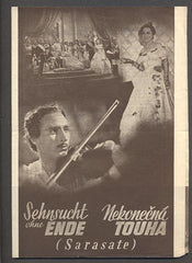 SEHNSUCHT OHNE ENDE "SARASATE" / NEKONEČNÁ TOUHA "SARASATE". - 1941.