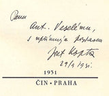KOPTA, JOSEF: NEDĚLNÍ OKNO. - 1931.