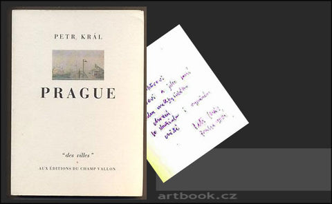 KRÁL, PETR: PRAGUE. - 1987.