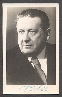 THEODOR PIŠTĚK. - fotografie s podpisem.