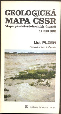 GEOLOGICKÁ MAPA ČSSR - LIST PLZEŇ. 1:200 000. - 1989.