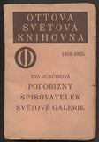 JURČINOVÁ, EVA: PODOBIZNY SPISOVATELEK SVĚTOVÉ GALERIE. - 1929.