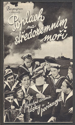 POPLACH NA STŘEDOZEMNÍM MOŘI. - 1938.