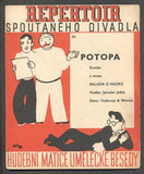 Hoffmeister - JEŽEK, JAROSLAV:  POTOPA. - 1936. Slova Voskovec a Werich. Osvobozené divadlo.