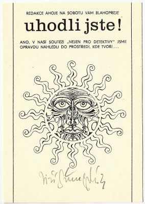 Zdeněk BURIAN, Ota JANEČEK, Jiří ŠVENGSBÍR, Cyril BOUDA - 1973.