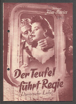 DER TEUFEL FÜHRT REGIE. - 1951. Illustrierter Film-Kurier.