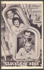 GLÜCKLICHE REISE. - Ill. Lichtspiel-Programm. Nr. 115. 1934.