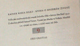 RILKE, RAINER MARIA: KNIHA O MNIŠSKÉM ŽIVOTĚ. - 1937