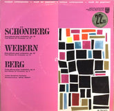 Schönberg / Webern / Berg - London Symphony Orchestra, Antal Dorati ‎– Cinq Pièces Pour Orchestre, Op. 16 / Cinq Pièces Pour Orchestre, Op. 10 / Trois Pièces Pour Orchestre, Op. 6