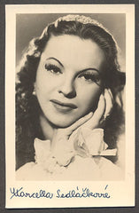 MARCELLA SEDLÁČKOVÁ. -   fotografie s podpisem.