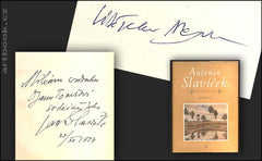 SLAVÍČEK, ANTONÍN: DOPISY. - 1954.