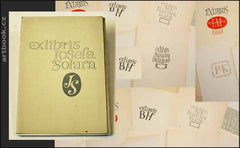 EXLIBRIS JOSEFA SOLARA. - 1943. Dyrynkova tiskárna. 150 exemplářů.