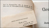SOVA, ANTONÍN. GEDICHTE VON ANTONÍN SOVA. - 1922. / Karl von Eisenstein.