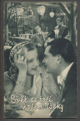 SVĚT SE TOČÍ KOLEM LÁSKY. - 1935. Bio-program v obrazech, č. 308.