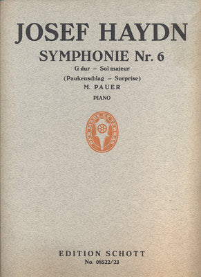 HAYDN, JOSEPH: SYMPHONIE No. 6.