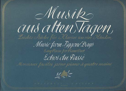 MUSIK AUS ALTEN TAGEN. - 1938.