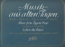 MUSIK AUS ALTEN TAGEN. - 1938.