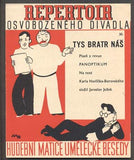 Hoffmeister - JEŽEK, JAROSLAV:  TYS BRATR NÁŠ. - 1935.  Osvobozené divadlo.