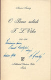 NOVOTNÝ, ANTONÍN: O PRAZE MLÁDÍ F. L. VĚKA. - 1940.