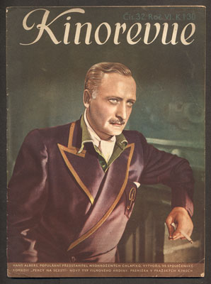 Hans Albers - KINOREVUE. - 1940.