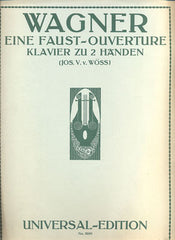 WAGNER, RICHARD: EINE FAUST-OUVERTÜRE.