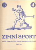 ZIMNÍ SPORT. - 1929. Roč. XVIII., č. 4.