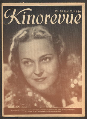 Zita Kabátová - KINOREVUE. - 1944.