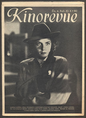 Jiřina Steimarová - KINOREVUE. - 1944.