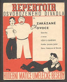Hoffmeister - JEŽEK, JAROSLAV: ZAKÁZANÉ OVOCE. - 1935. Slova Voskovec a Werich. Osvobozené divadlo.